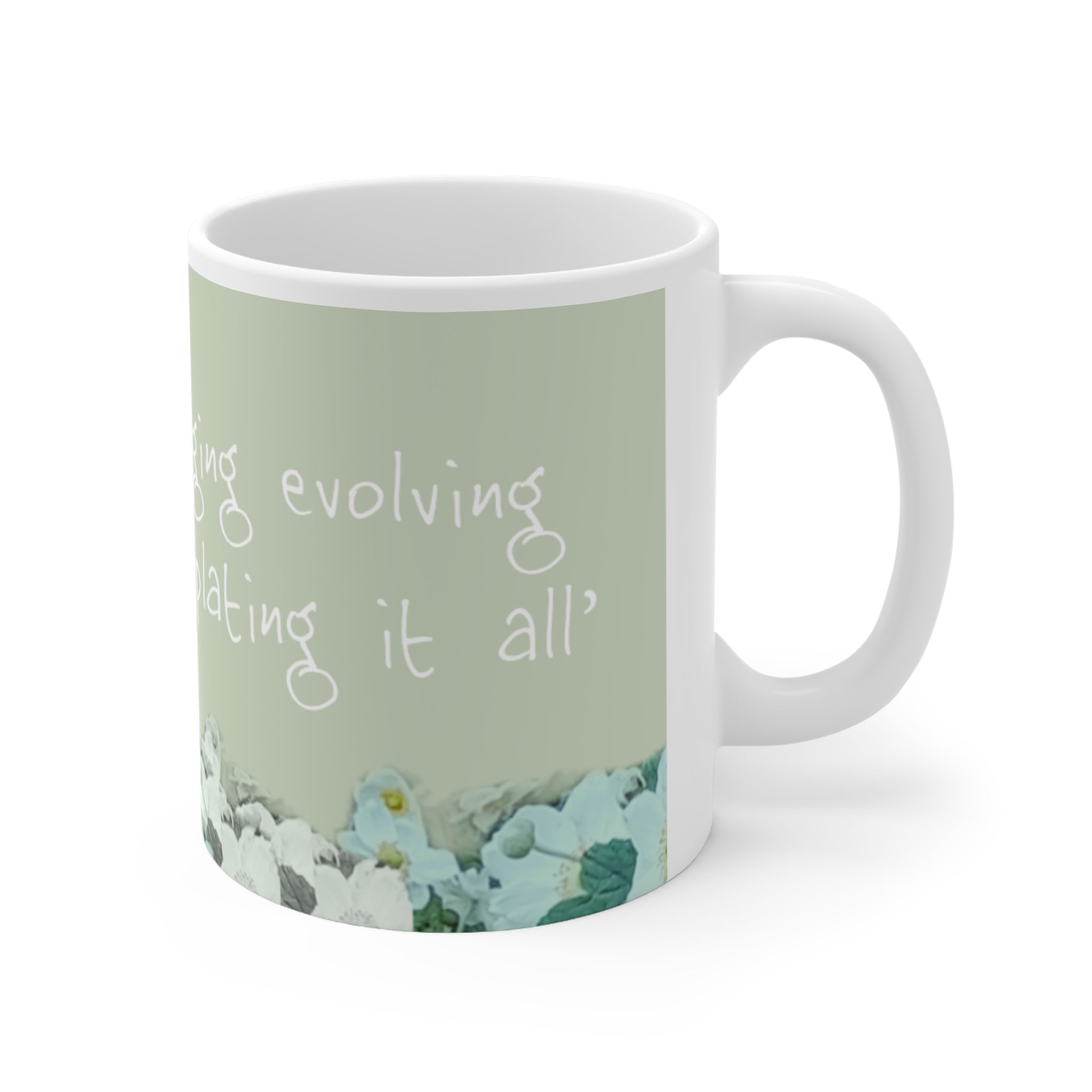 Coffee Mug - 'Unknown' lyrics White Ceramic 11oz (UK/USA/AUS)