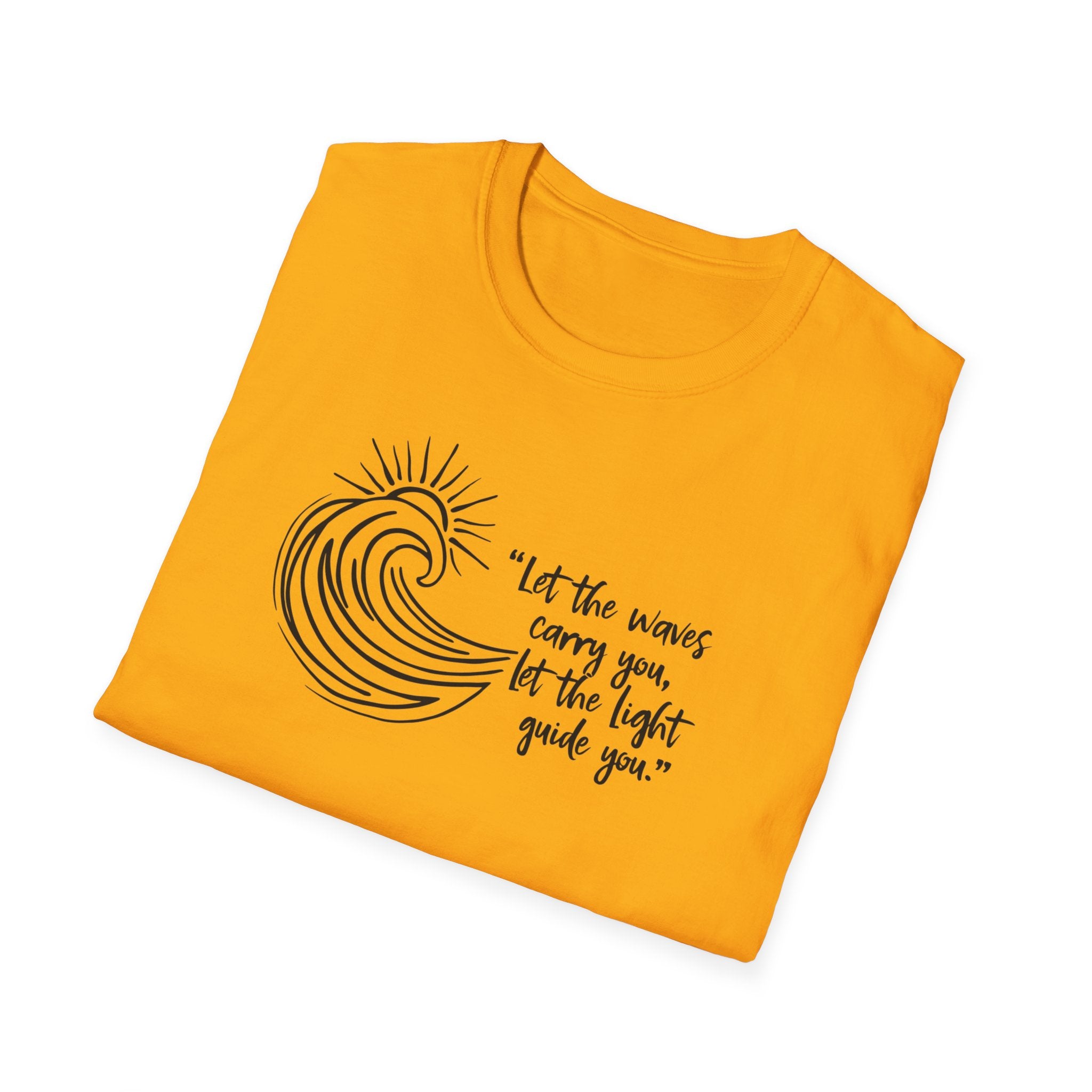 Sunny D Waves Vibes Unisex Softstyle T-Shirt (USA)