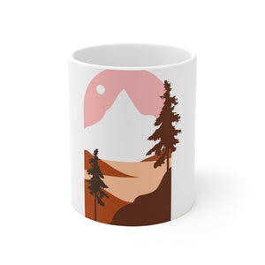 Nature vibes - Accent Coffee Mug, 11oz (UK/USA/AUS)
