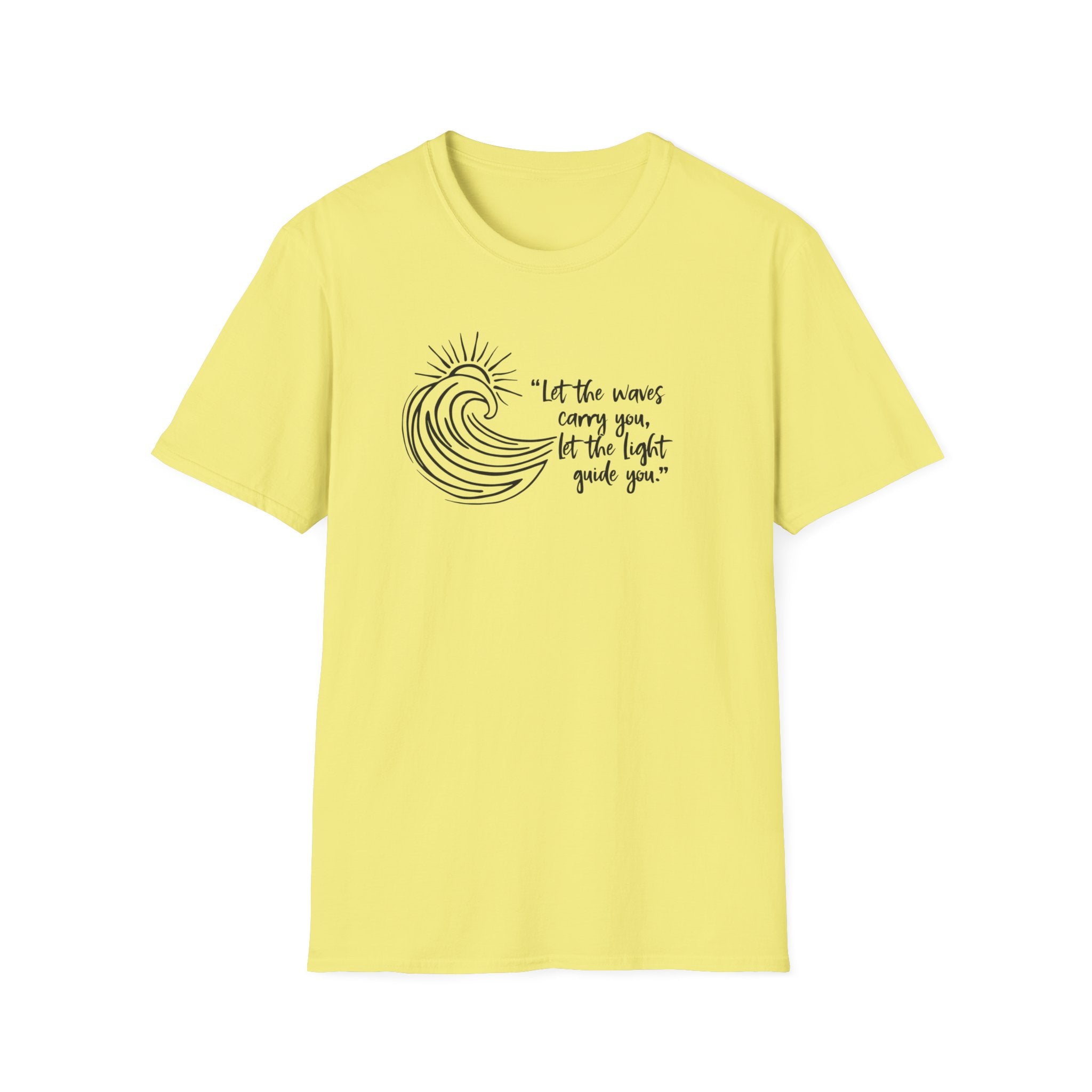 Sunny D Waves Vibes Unisex Softstyle T-Shirt (USA)