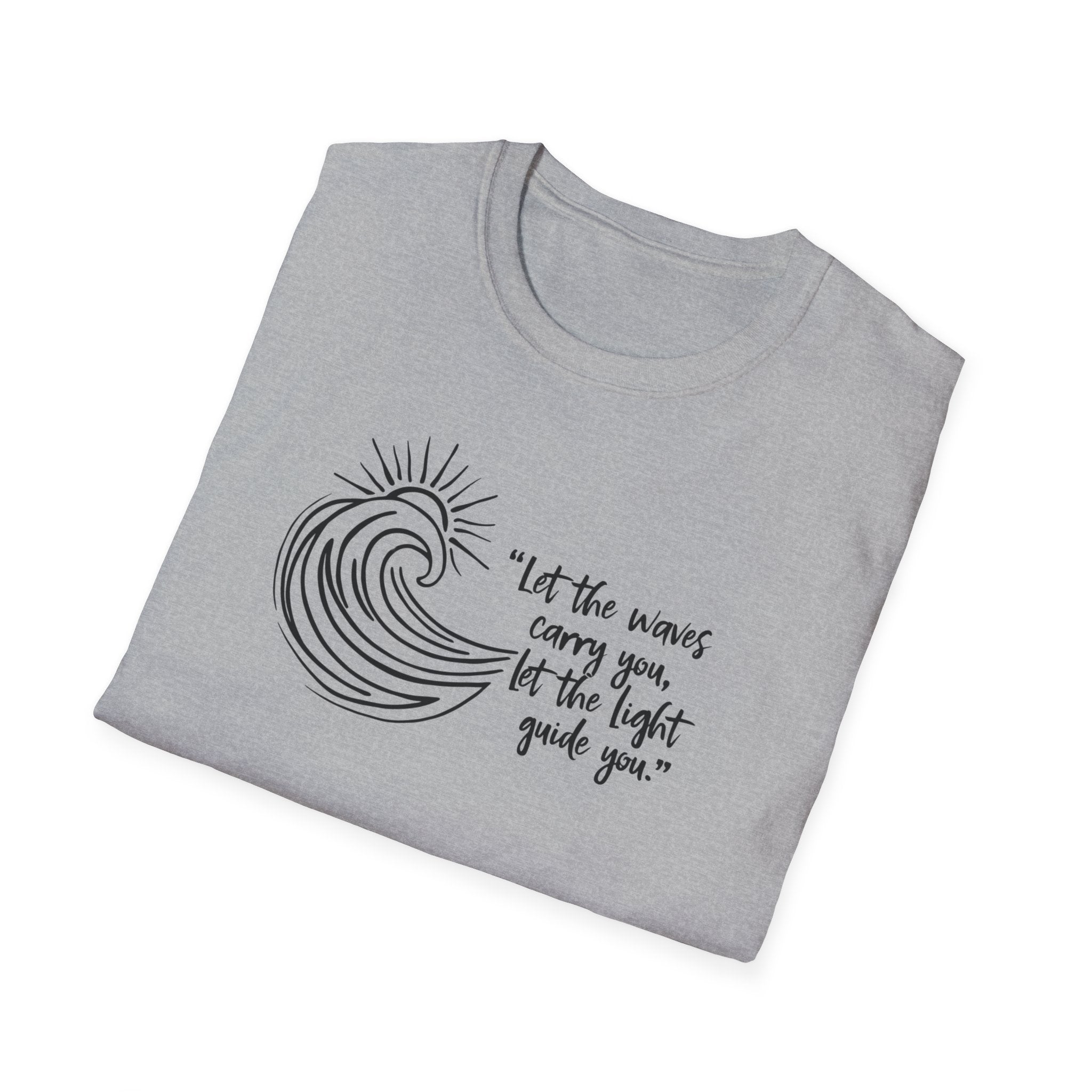 Sunny D Waves Vibes Unisex Softstyle T-Shirt (USA)