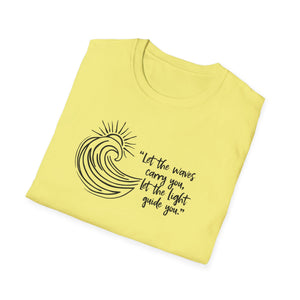 Sunny D Waves Vibes Unisex Softstyle T-Shirt (USA)