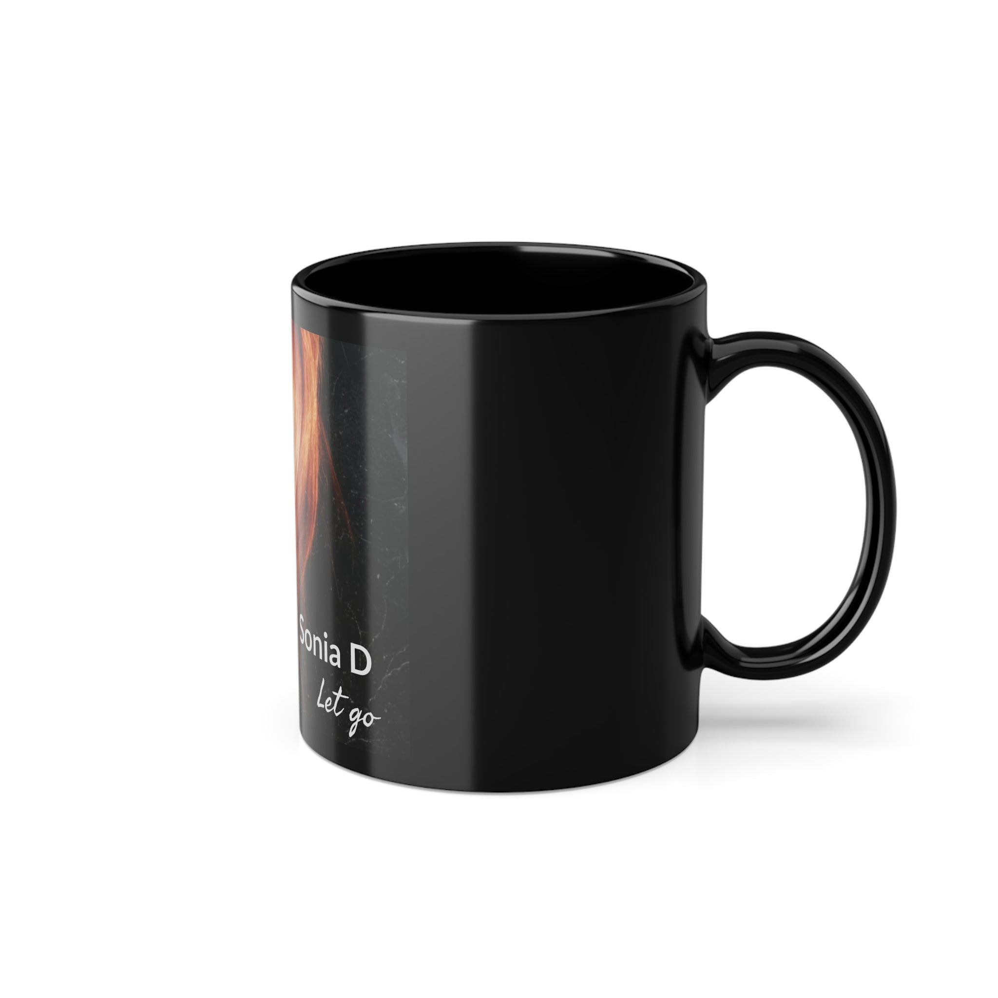 Let go -11oz Black Mug (Europe)